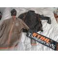 **STORAGE CLEARANCE*LOT OF STIHL JERSEYS,CAP,SCARF*SIZE LARGE**ONE BID FOR THE LOT**
