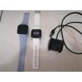 2 X FITBIT SMART WATCHES, ONE POWERS ON,OTHER BLANK, ONE BID FOR BOTH