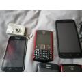 *LIQUIDATION ITEM*BULK LOT OF UNTESTED CELL PHONES,MP3 PLAYERS ETC*ONE BID FOR THE LOT*