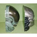 Aliens VS Predators Set Of 2 Micromachine Character Head Playset, 1996 L.G.T.I