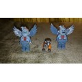 Original Lego Rare Set Of 3 Awesome Mini Figures