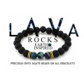 Lava rock and Onyx Bead bracelets Worth R125 each! many colors to choose from while stocks last!