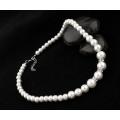 3 Piece set pearl necklace bracelet + Earrings