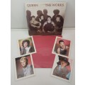 Queen: The Works - Vinyl Record - VG+ With Signed Photo Prints