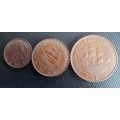 1950 SA Penny set