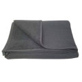Waffle bath towel - Charcoal 70x130cm