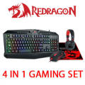 Redragon Wave Impact 4 In 1 Game Accessory Combo - Demo Model