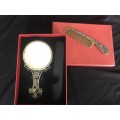 MIRROR and COMB SET IN GIFT BOX -   Costume Jewellery  -   SAME DAY SHIPPING !!!