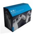 GIOTECK PREMIUM VX4 WIRED CONTROLLER - SILVER  (PS4) - Shop display model