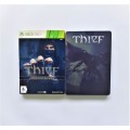 THIEF LIMITED EDITION METAL CASE WITH BONUS BANK HEIST MISSION   (Xbox 360)  -  Good condition !!