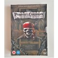 PIRATES OF THE CARIBBEAN FOUR MOVIE COLLECTION  DVD  -  Good condition !!!!   -  SAME DAY SHIPPING