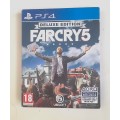 FARCRY5 DELUXE EDITION  (PS4) - Good condition!!  -  SAME DAY SHIPPING !!!!