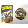 DESTROY ALL HUMANS !   (PS2)   -  Good condition !!  - SAME DAY SHIPPING !!!