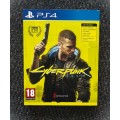 CYBERPUNK 2077        (PS4)     -     Good condition !!!  -  IN SLEEVE BOX
