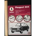 Peugeot 504 1968-1979 CAR MANUAL. R130.