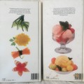 2 PACK DEAL!  ICE CREAMS AND SORBETS and THE BOOK ON GARNISHES. R50.