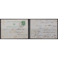 Belgium Post Card 1879 - Clear cancel