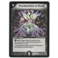 Duel Masters - Proclamation of Death - Spell (Uncommon)