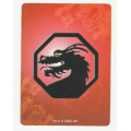 Jackie Chan Adventures - Demon Vortex Card 23 Shadow Khan - Regular Card