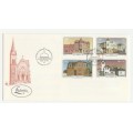 1981 South-West Africa Historic buildings of Luderitz FDC 34 & Miniature Sheet S4 Set
