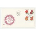 1979 RSA Fourth World Rose Convention FDC 3.18 & FDC S4 Set