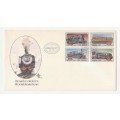 1983 RSA Steam Locomotives FDC 4.4 & Postcard Set