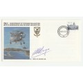 1985 RSA 21st Anniversary of the WASP Helicopter Commemorate FDC SAAF 22 Set
