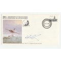 1986 RSA 21st Anniversary of the Buccaneer # 5271/7000 Commemorate FDC SAAF 25 Set
