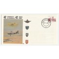 1987 RSA 42nd Anniversary of the 42 Squadron # 3339/7000 Commemorate FDC SAAF 28  Set
