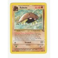 Pokemon FOSSIL Wizards Of The Coast 1999 - Kabuto 50/62 - Common