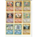 1995, 96, 98 Nintendo Creatures GAMEFREAK Pokemon - Gen I Base Set - 43 Random Cards Set 1