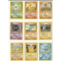 1995, 96, 98 Nintendo Creatures GAMEFREAK Pokemon - Gen I Base Set - 43 Random Cards Set 1