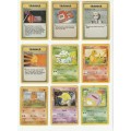 1995, 96, 98 Nintendo Creatures GAMEFREAK Pokemon - Gen I Base Set - 43 Random Cards Set 2