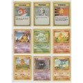 1995, 96, 98 Nintendo Creatures GAMEFREAK Pokemon - Gen I Base Set - 43 Random Cards Set 3