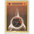 1995, 96, 98 Nintendo Creatures GAMEFREAK/Pokemon - Gen I Base Set 2 - Fighting Energy 25/130