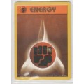 1995, 96, 98 Nintendo Creatures GAMEFREAK Pokemon - Gen I Base Set - Fighting Energy 97/102