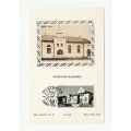 1985 South-West Africa Silk Maxicard No. 10 Windhoek Buildings Limited Edition Set of 4 (No. 060)