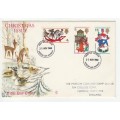 1968 Harrow and Wembley GB Christmas Issue FDC
