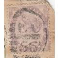1881 - 1901 GB Penny Lilac Postage and Inland Revenue Stamp *16dots