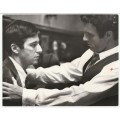 Vintage Press Photograph Newspaper Archive - Al Pacino and James Caan - 20.9.1972