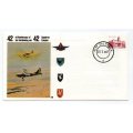 1987 RSA SA Air Force (SAAF)  42nd Anniversary of 42 Squadron # 6484 /7 000 Commemorative Cover # 28