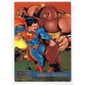 1995 Fleer DC versus Marvel - Superman / Juggernaut 80 - Battles