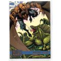 1995 Fleer DC versus Marvel - Man- Bat / Lizard 96 - Battles