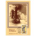 1983 Bophuthatswana History of the Telephone Postcard Set # 1-4