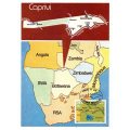 1986 South-West Africa Caprivi Postcard #42 - 45 Set
