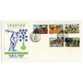 1980 Lesotho Olympic Games Moscow FDC