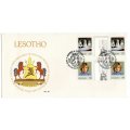 1982 Lesotho 21th Birthday Greetings HRH The Princess of Wales FDC 42