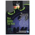 Fleer Ultra 95 DC Comics Batman Forever  - 3 Man Behind The Mask