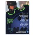 Fleer Ultra 95 DC Comics Batman Forever  - 41 Serving Justice