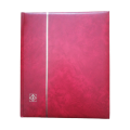 Lighthouse Red 16 Page / 32 Side (White) Stockbook